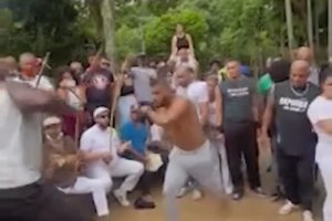 Une démonstration de Capoeira tourne mal