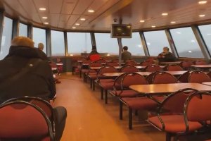 Une vague casse les vitres d’un ferry (Allemagne)