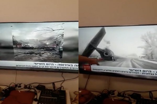 Un stormtrooper s'incruste dans la guerre en Ukraine (Israel)