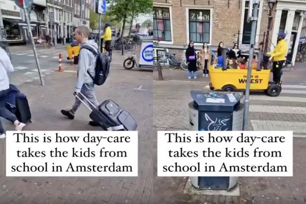 Bus scolaire : level Amsterdam