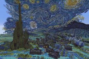 Si Vincent van Gogh avait joué à Minecraft