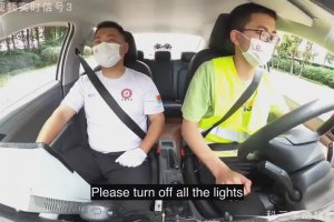 Un candidat au permis de conduire a un gros coup de stress (Chine)