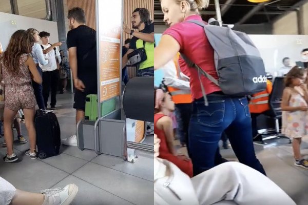 Un voyageur radin fait un gros forcing pour faire passer son bagage en cabine