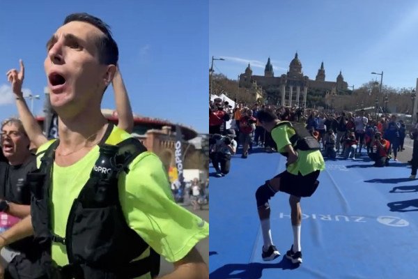 Alex Roca Campillo est le premier athlète handicapé à 76% à terminer un marathon