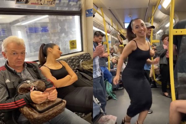 Deux TikTok-eurs créent un gros malaise dans le métro