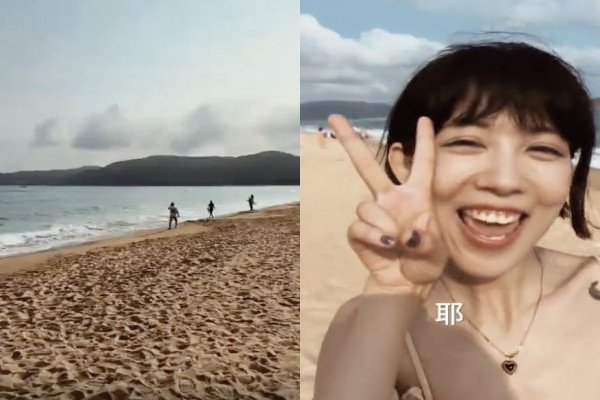 Un couple se filme sur la plage, ça tourne mal