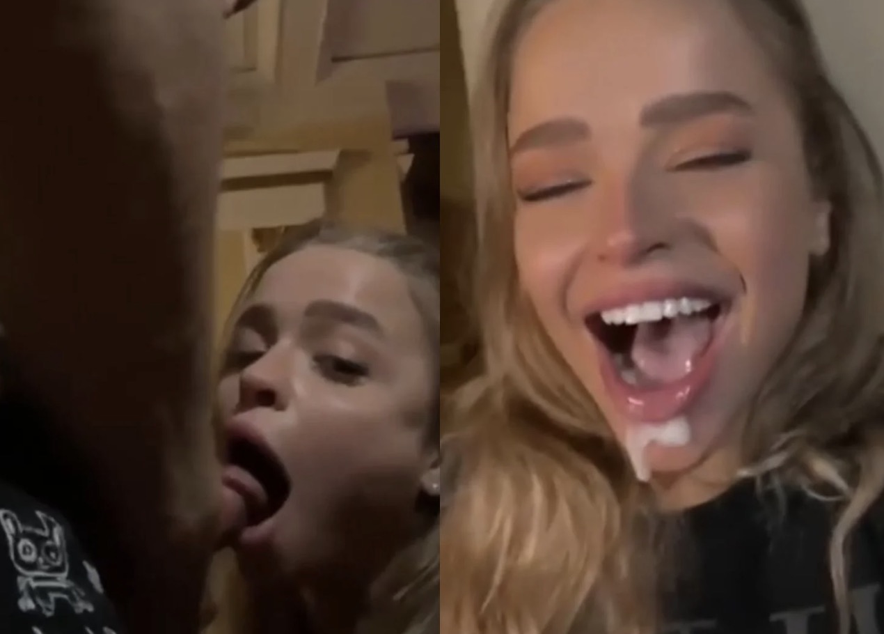 Alexa Flexy se prend une éjac faciale en plein stream