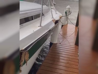 On ne laisse pas son bateau n'importe où