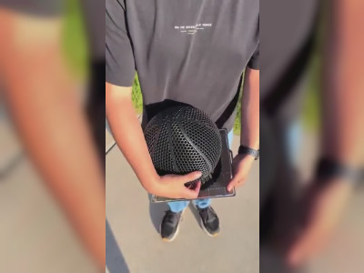 Un ballon de basket imprimé en 3D