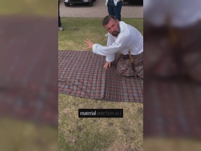 La fabrication d'un authentique kilt écossais