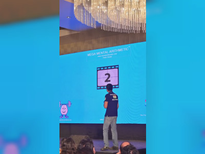 Un spectacle de calcul mental
