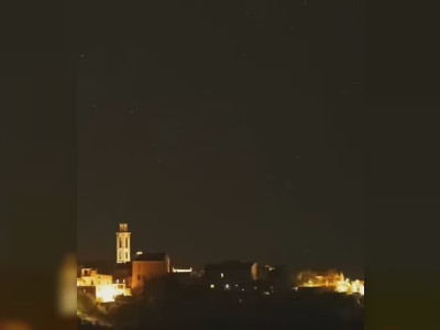 Un sprite photographié par accident en France